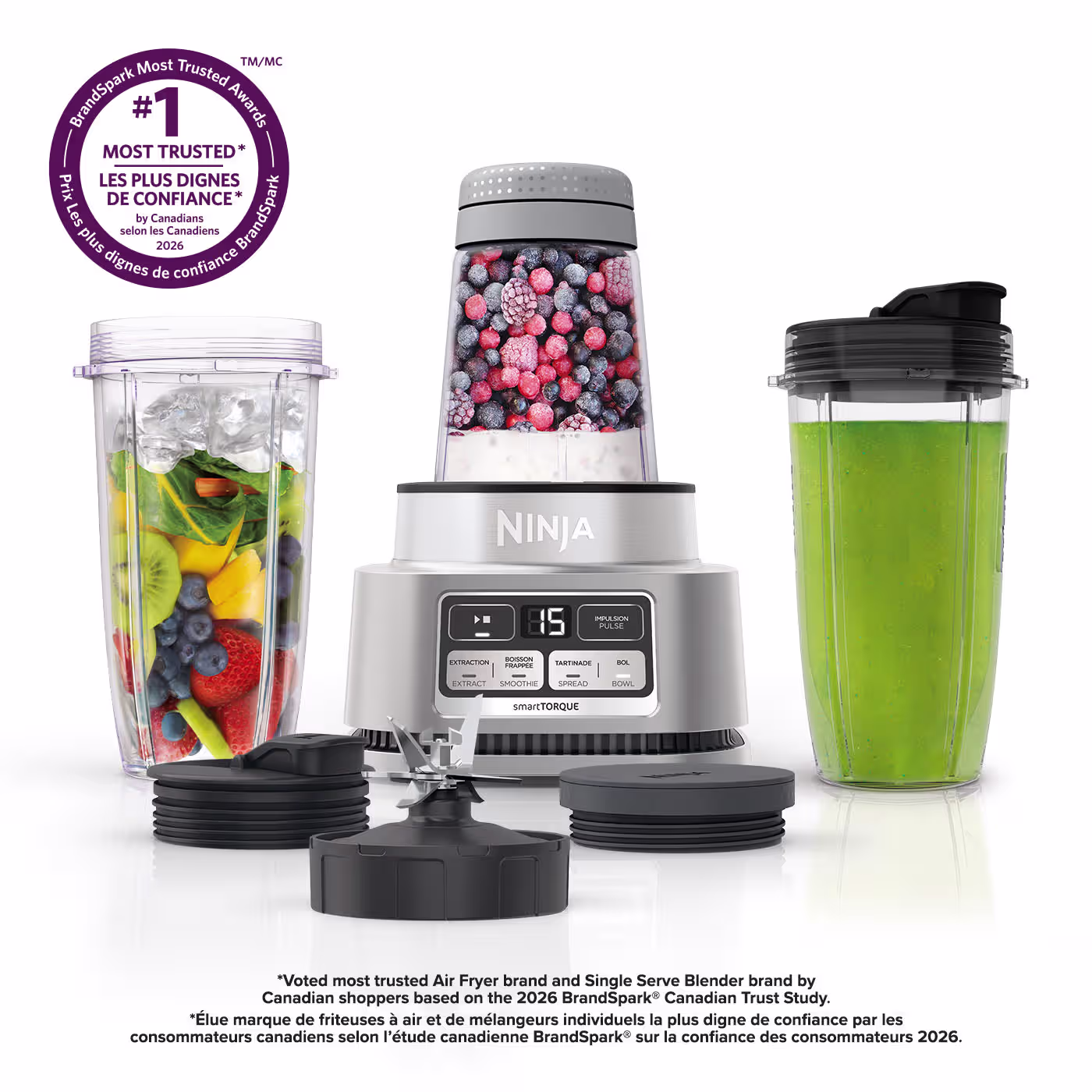 Ninja Foodi Power Nutri Duo Smoothie Bowl Maker and Personal Blender
