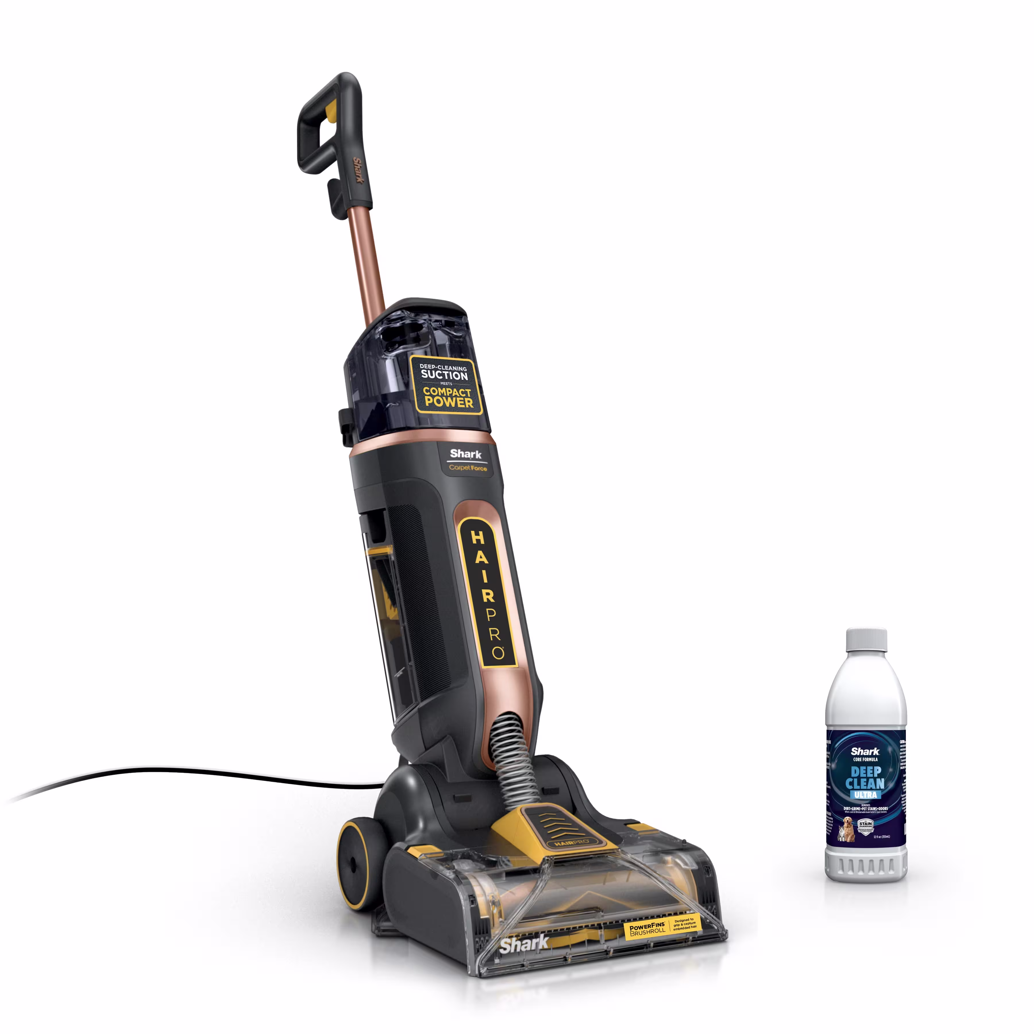 Shark CarpetForce HairPro Upright Carpet Cleaner w/ PowerFins — Catalog Product - Image 2