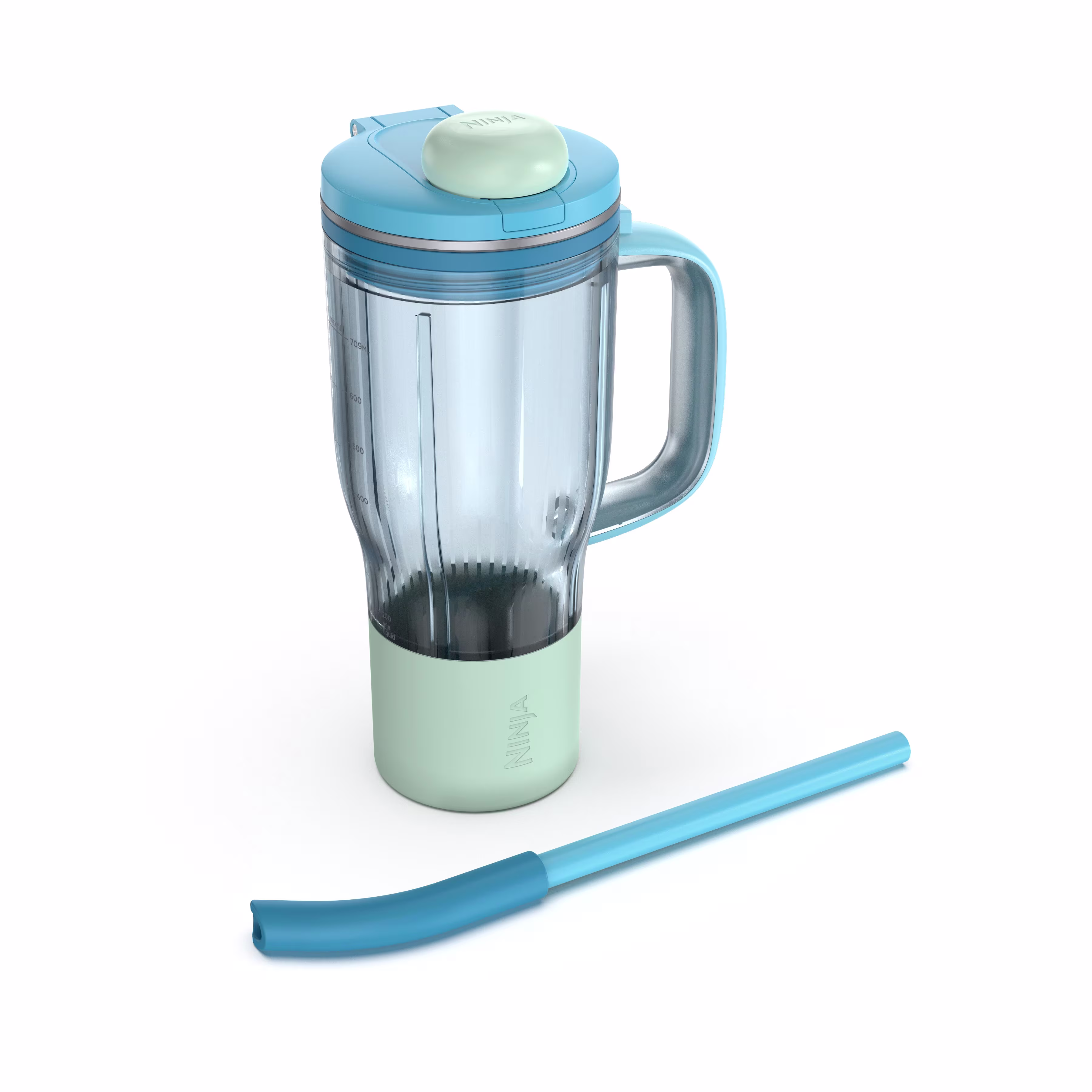 Ninja BlendBOSS 26oz Travel Tumbler and Straw in Blue
