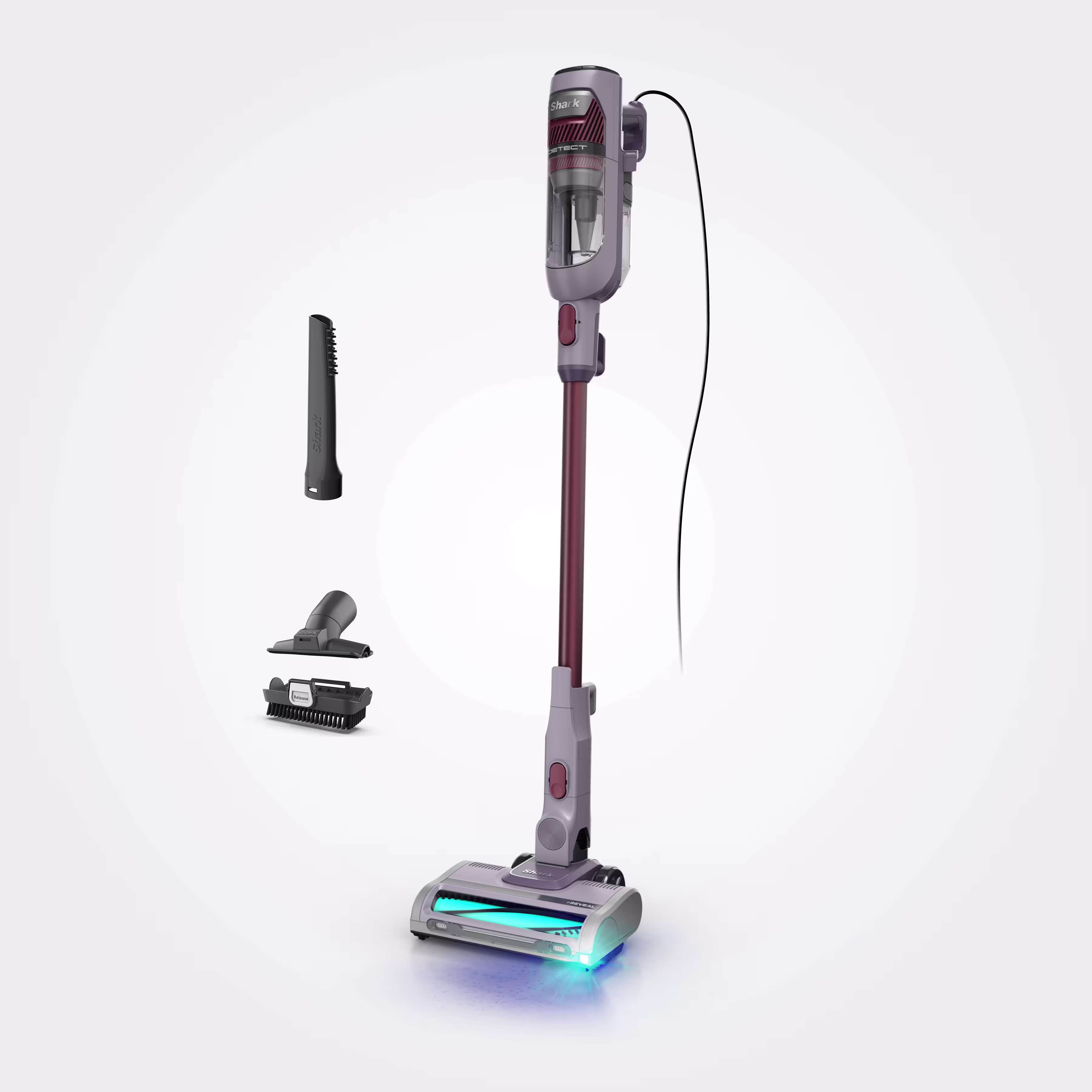 Shark Detect and Reveal Corded Stick Vacuum — Wrap