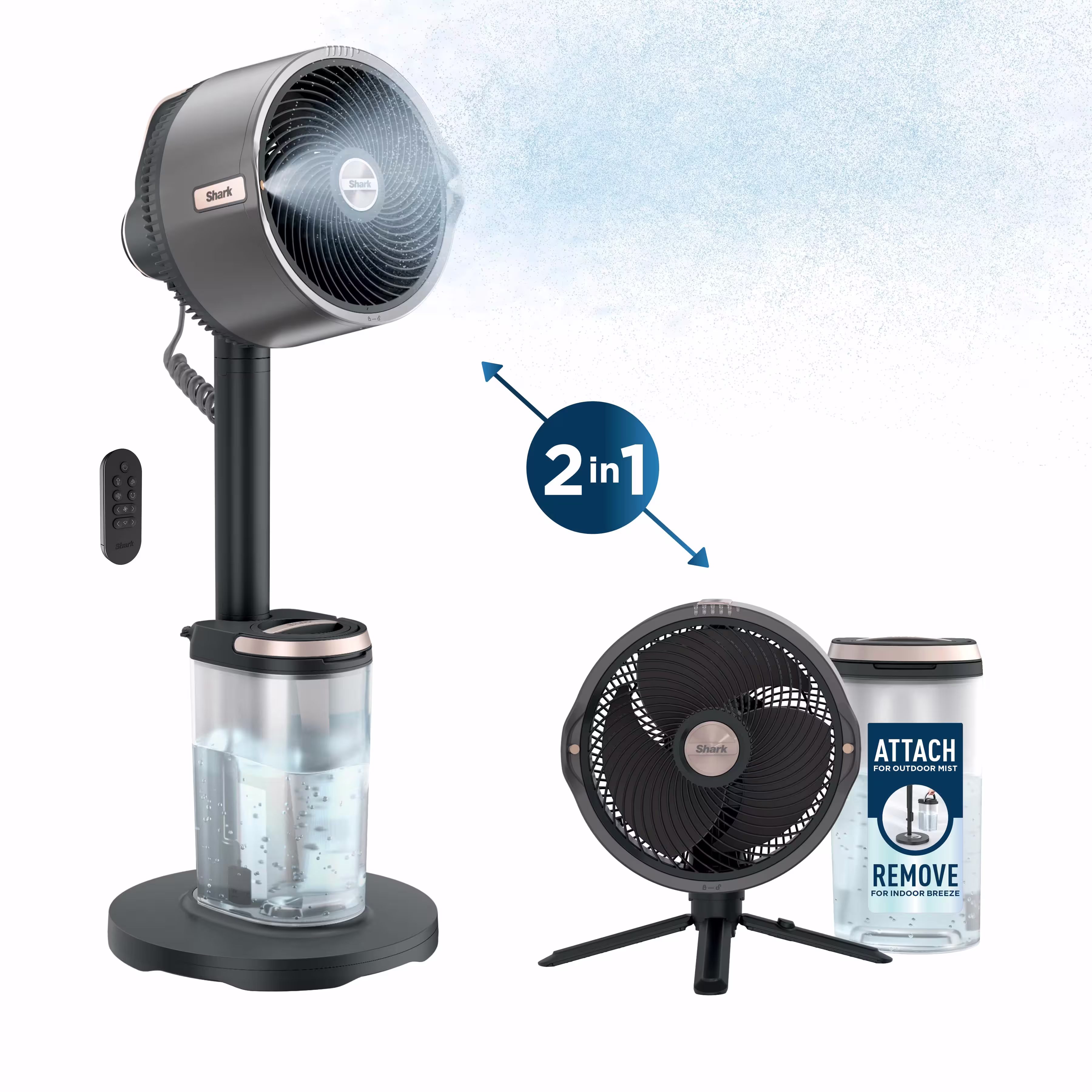 Shark FlexBreeze Pro Mist Fan