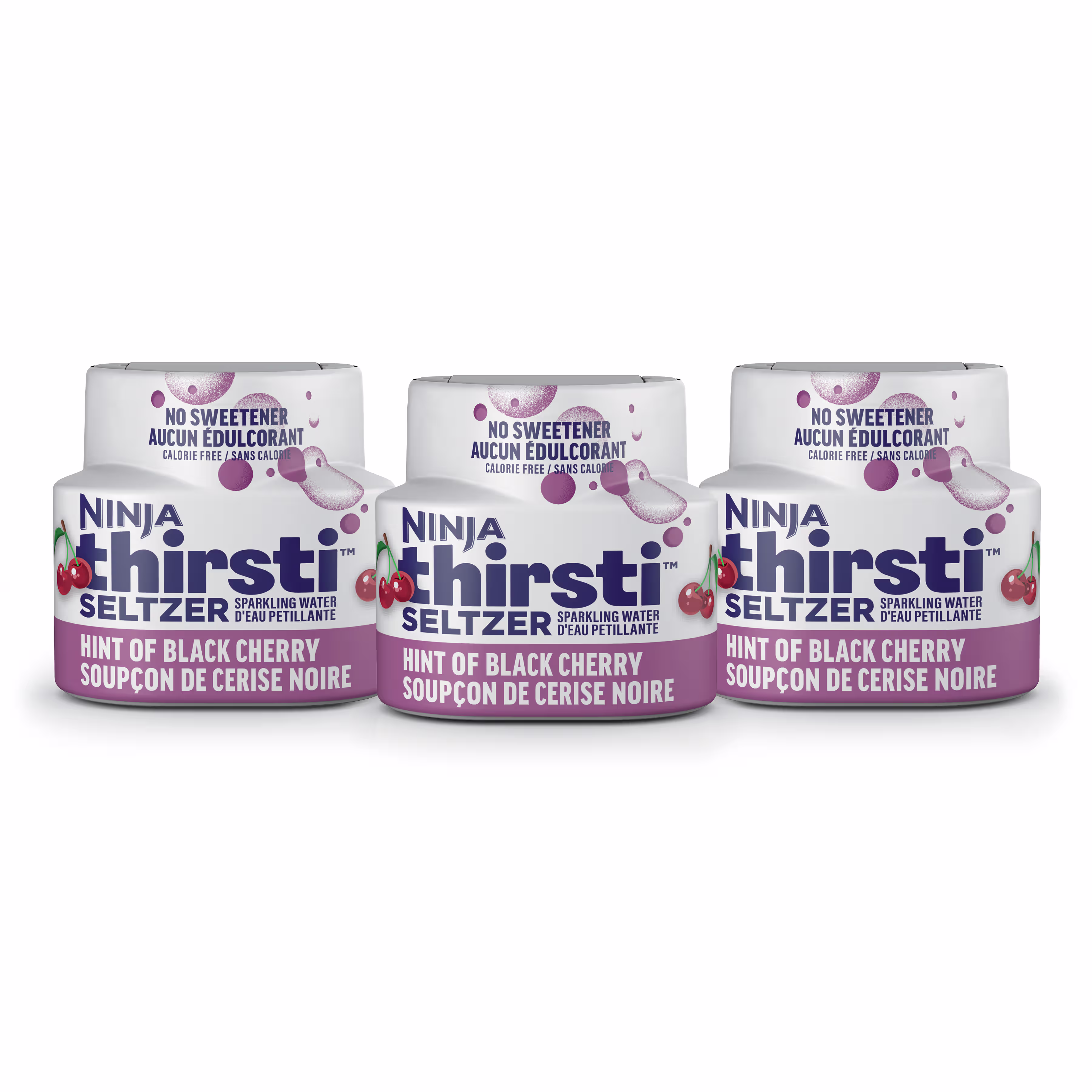Ninja Black Cherry Seltzer — Light