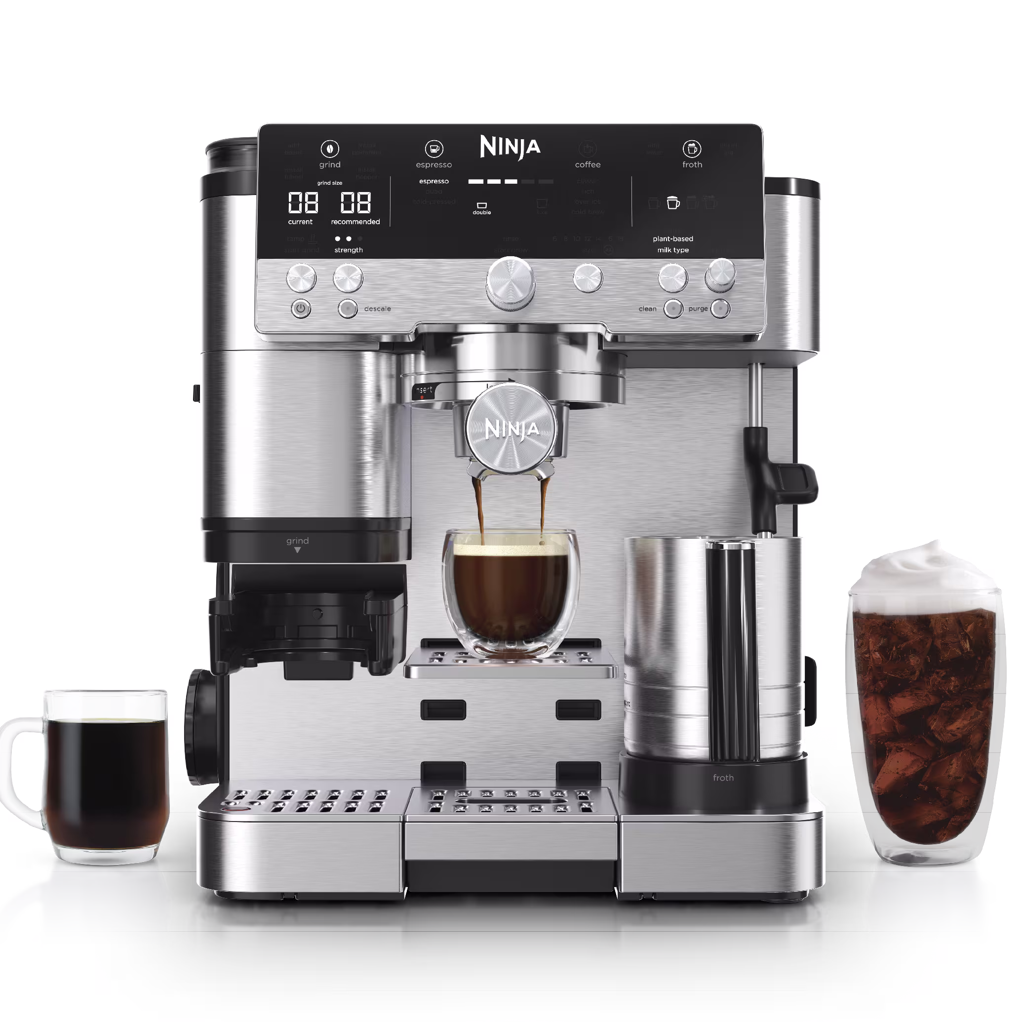 Ninja Luxe Café Premier Series 3-in-1 Espresso Machine Drip Coffee Maker & Cold Brew Machine — Catalog Product