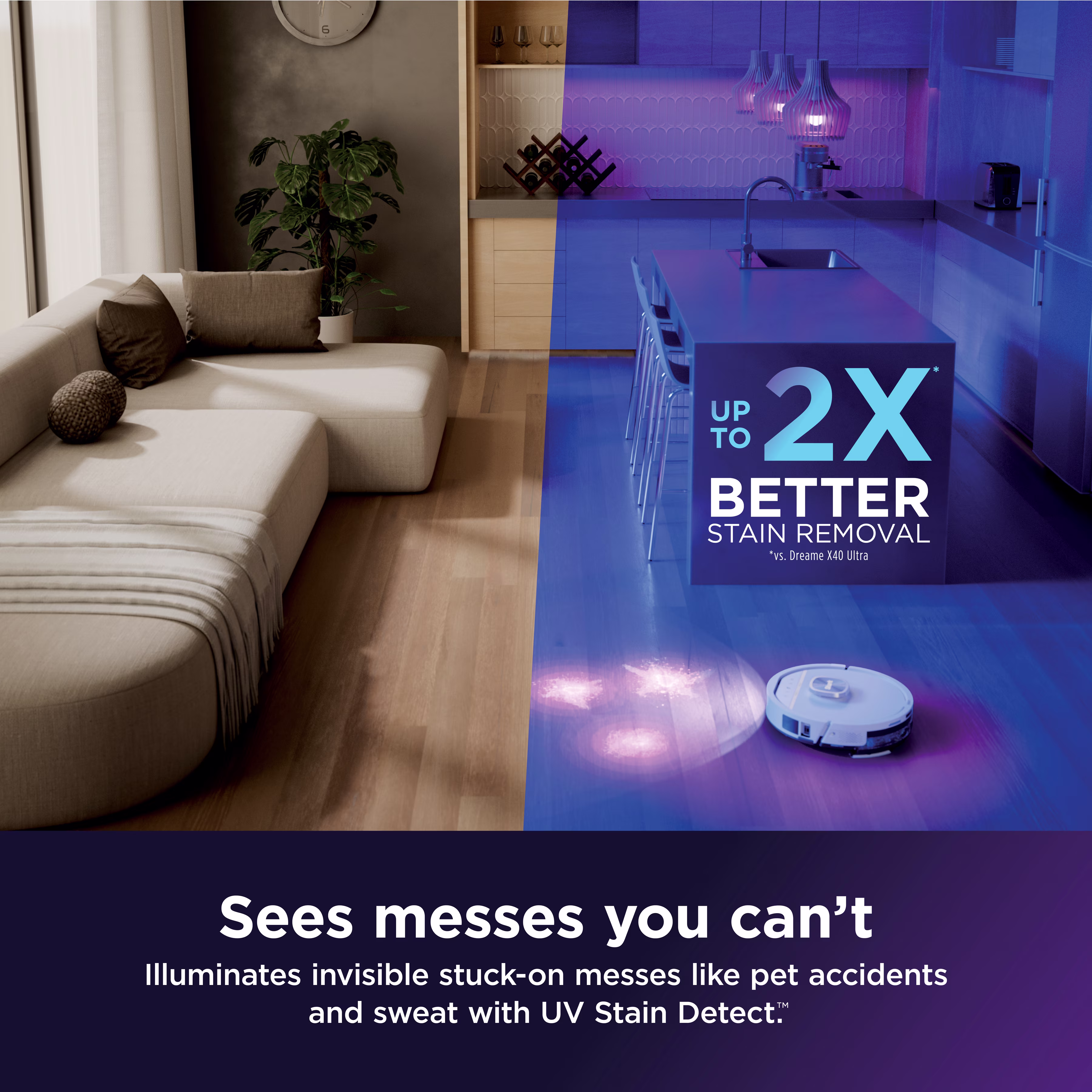 Shark POWERDETECT UV Reveal 2-in-1 Robot Vacuum — Catalog Product - Image 2