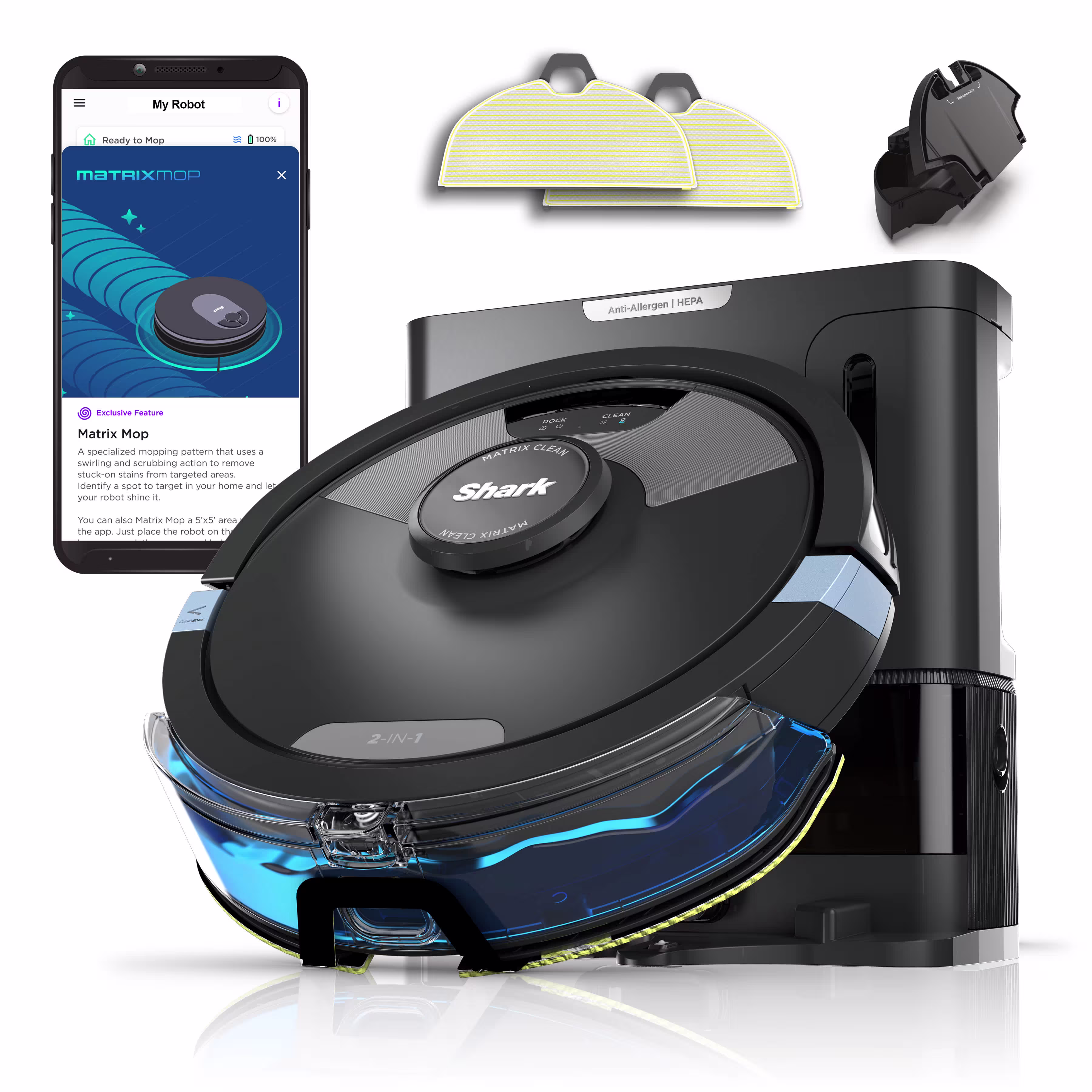 Shark Matrix Plus Robot Vacuum and Mop — Catalog Product