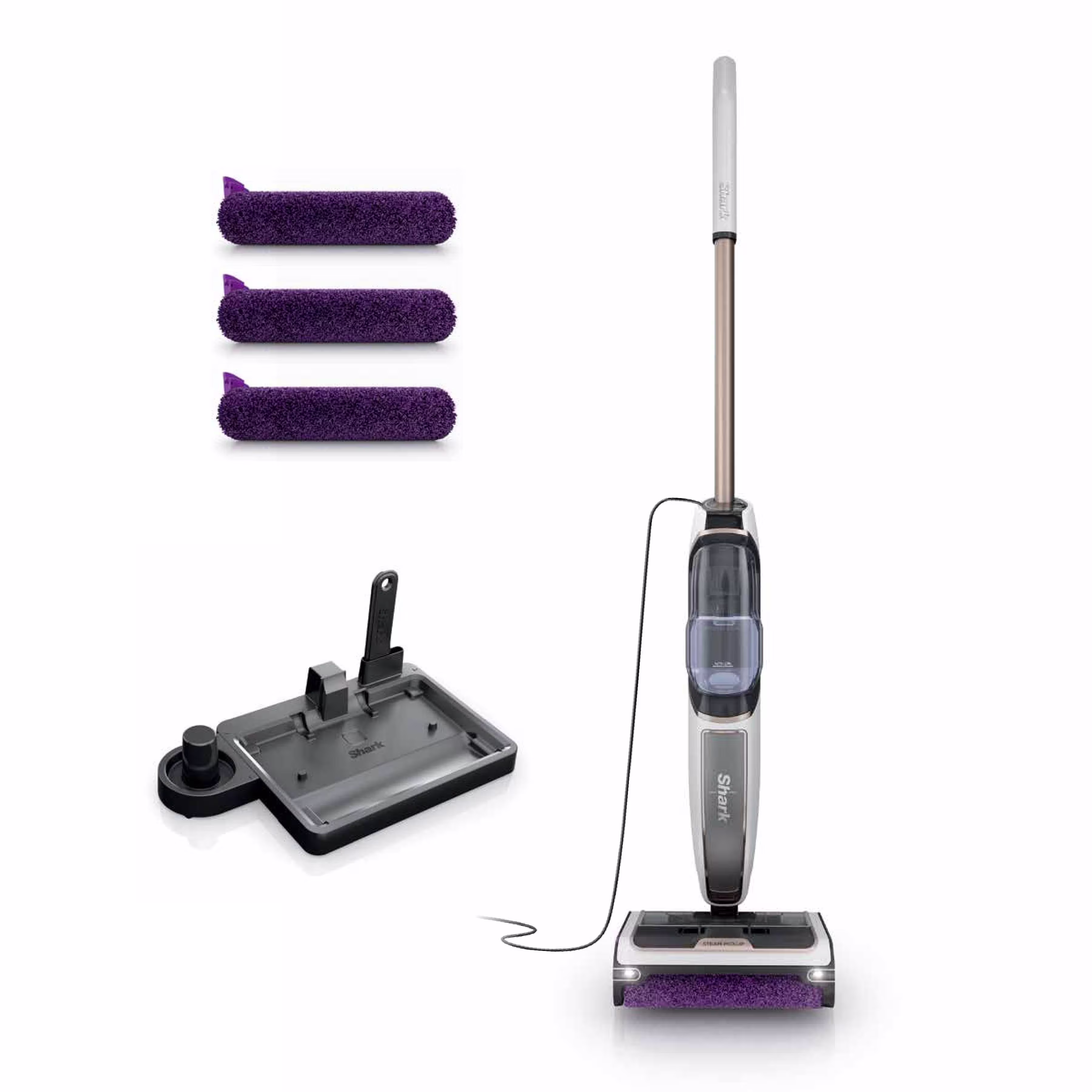 Shark SteamPickup 3-in-1 Steam Mop, Pick-Up & Sanitize — Scrub — SKU SB-61AED4-741D14105E8EA2
