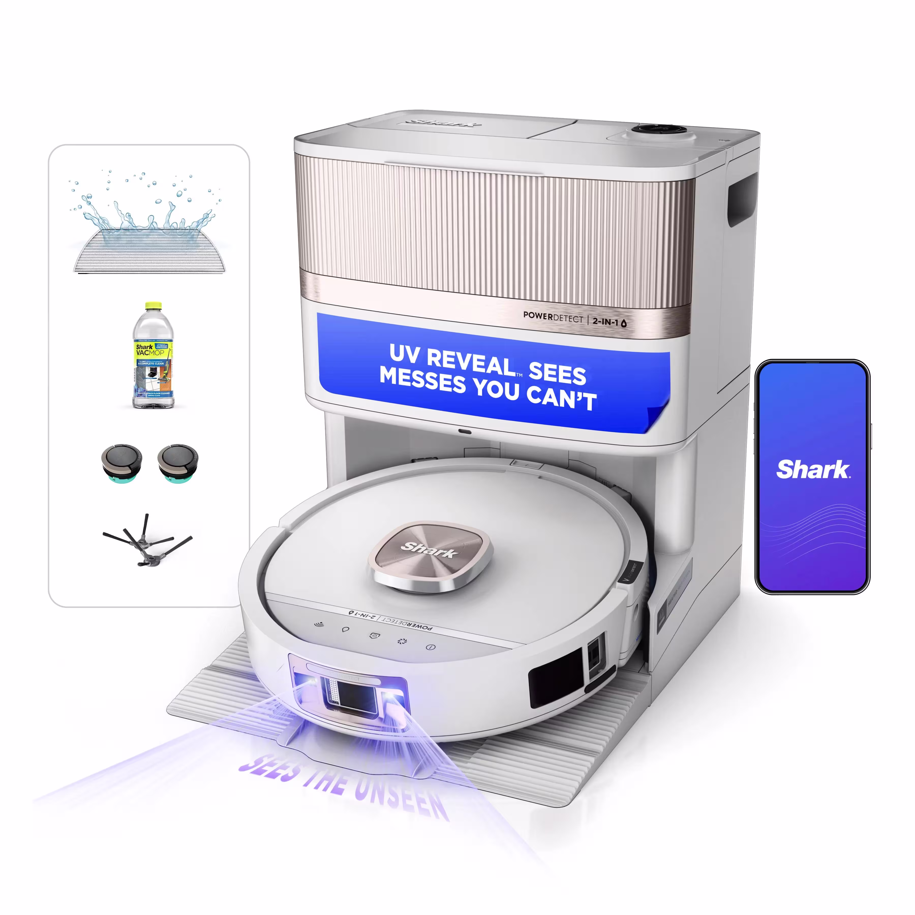 Shark POWERDETECT UV Reveal 2-in-1 Robot Vacuum — Catalog Product