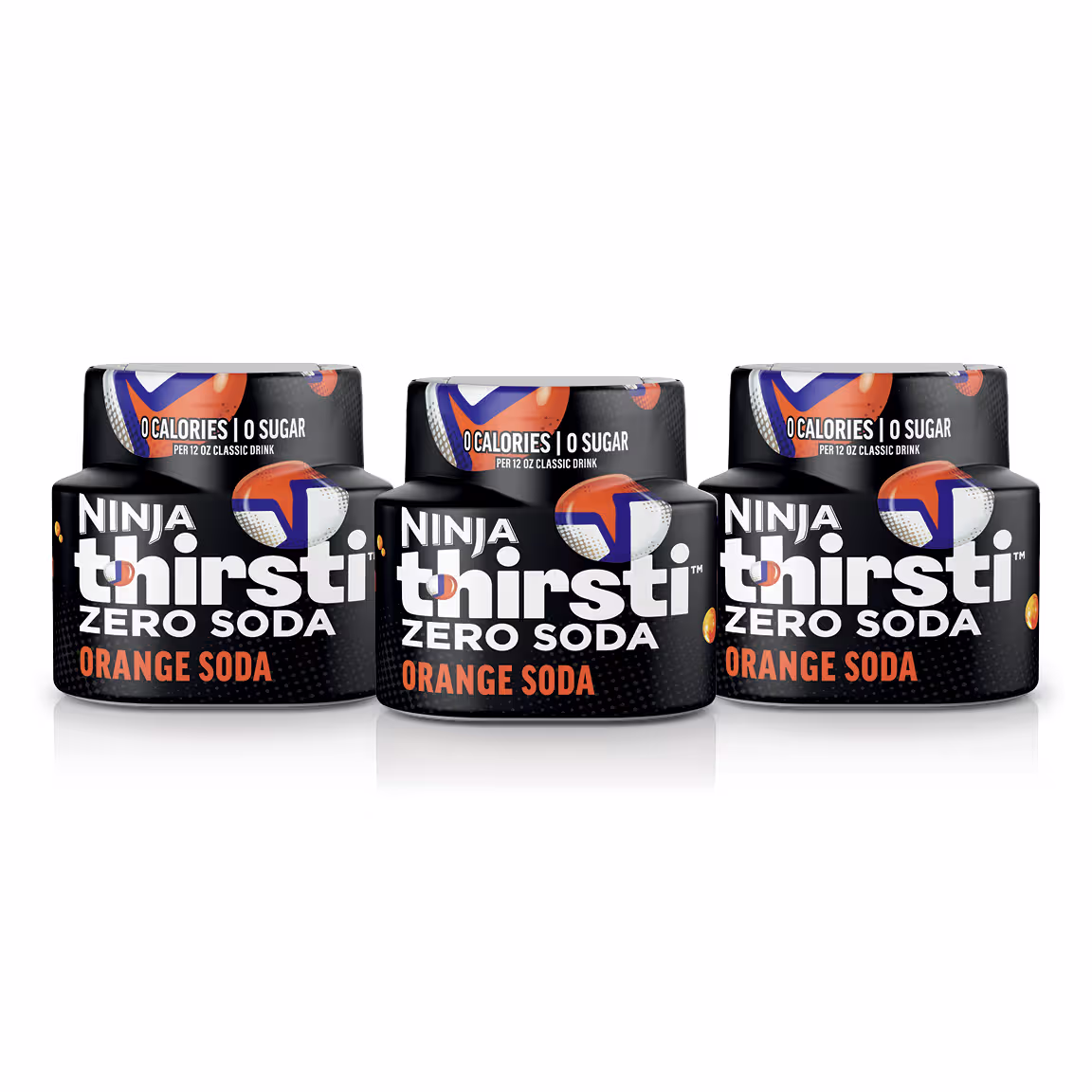 Ninja Thirsti ZERO SODA Orange Soda Flavored Water Drops, 3 Pack — Catalog Product