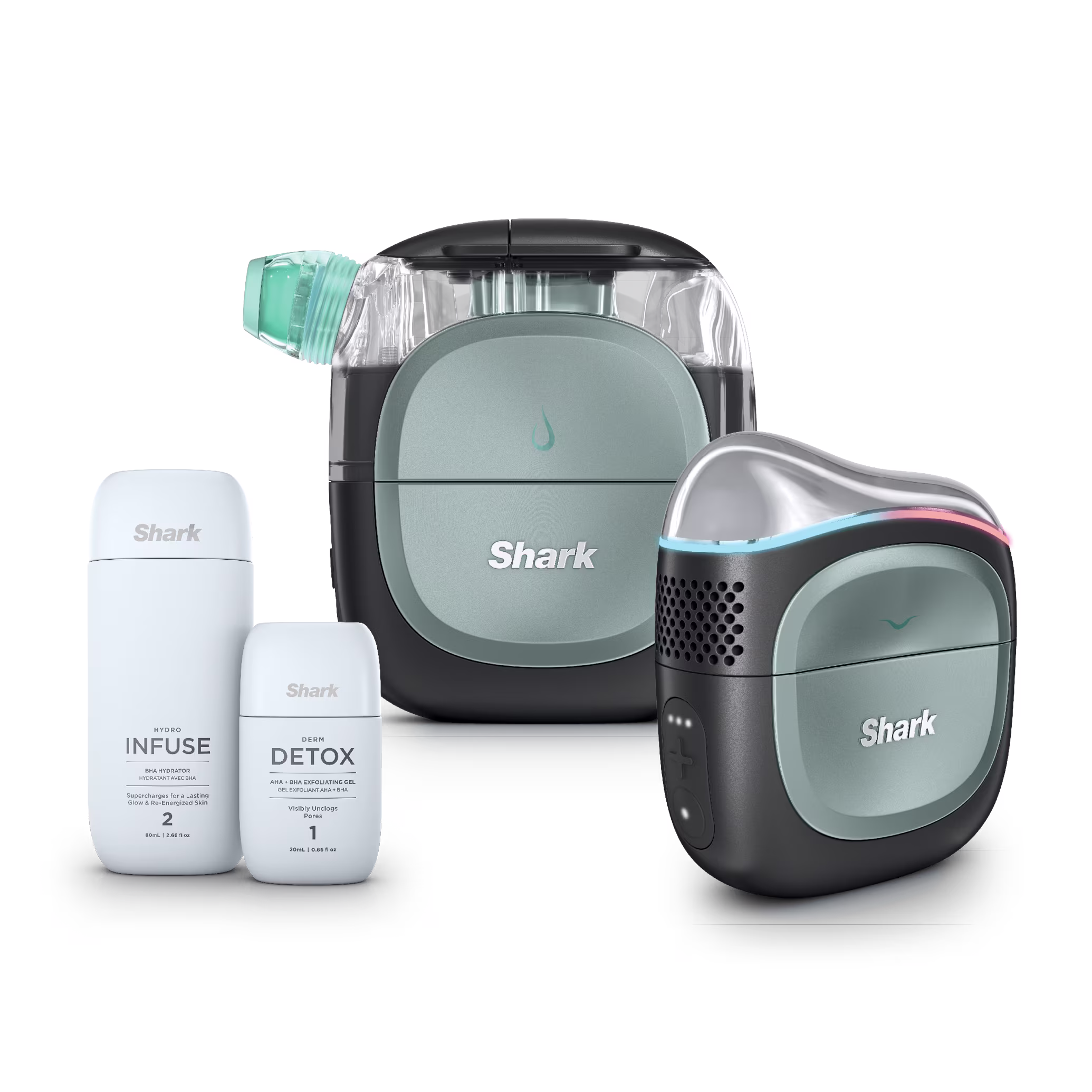 Shark FacialPro Glow At Home Hydro-Powered Facial System in Black — Catalog Product