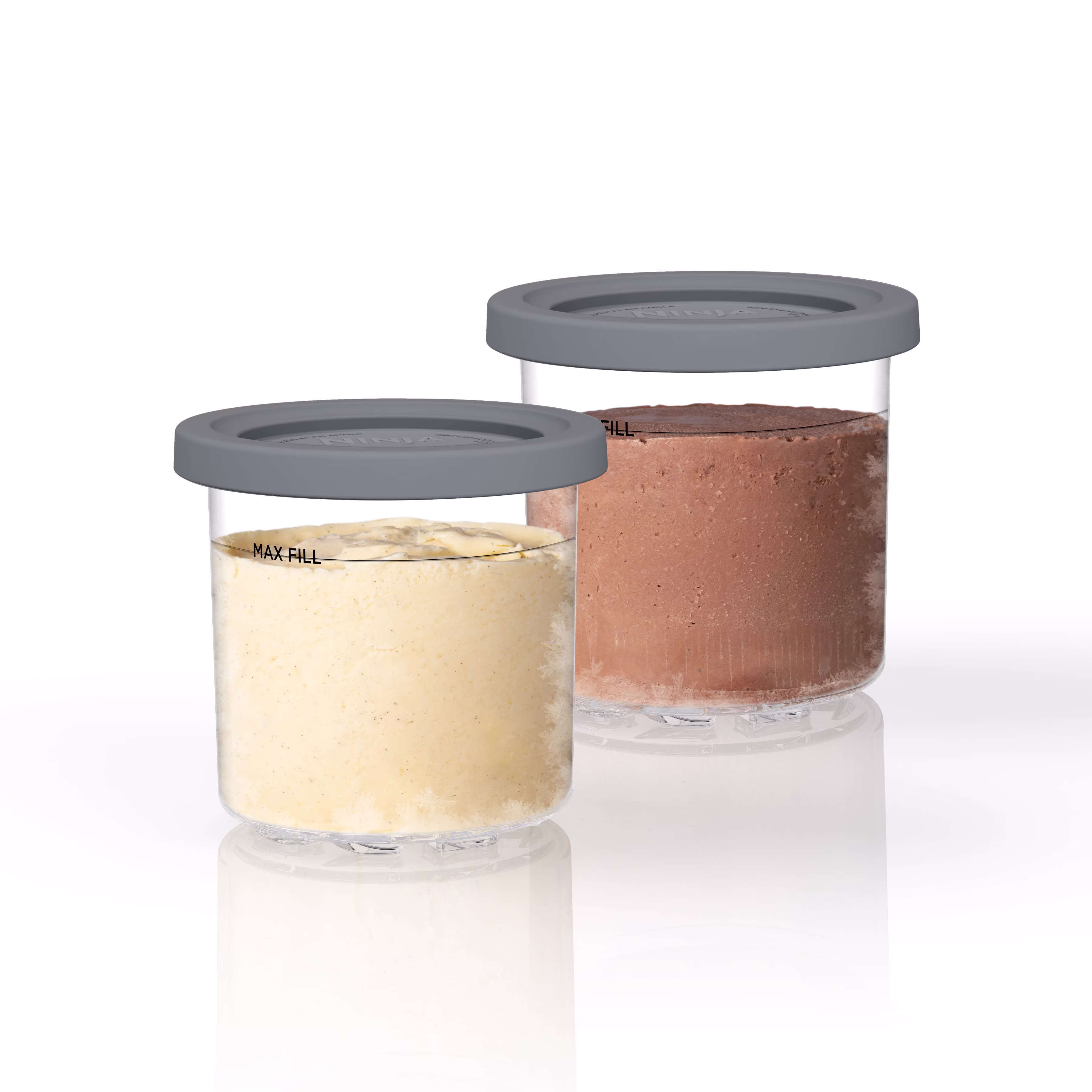 Ninja 2 Pack, Compatible with CREAMi NC300 Series – CREAMi Pints and Lids