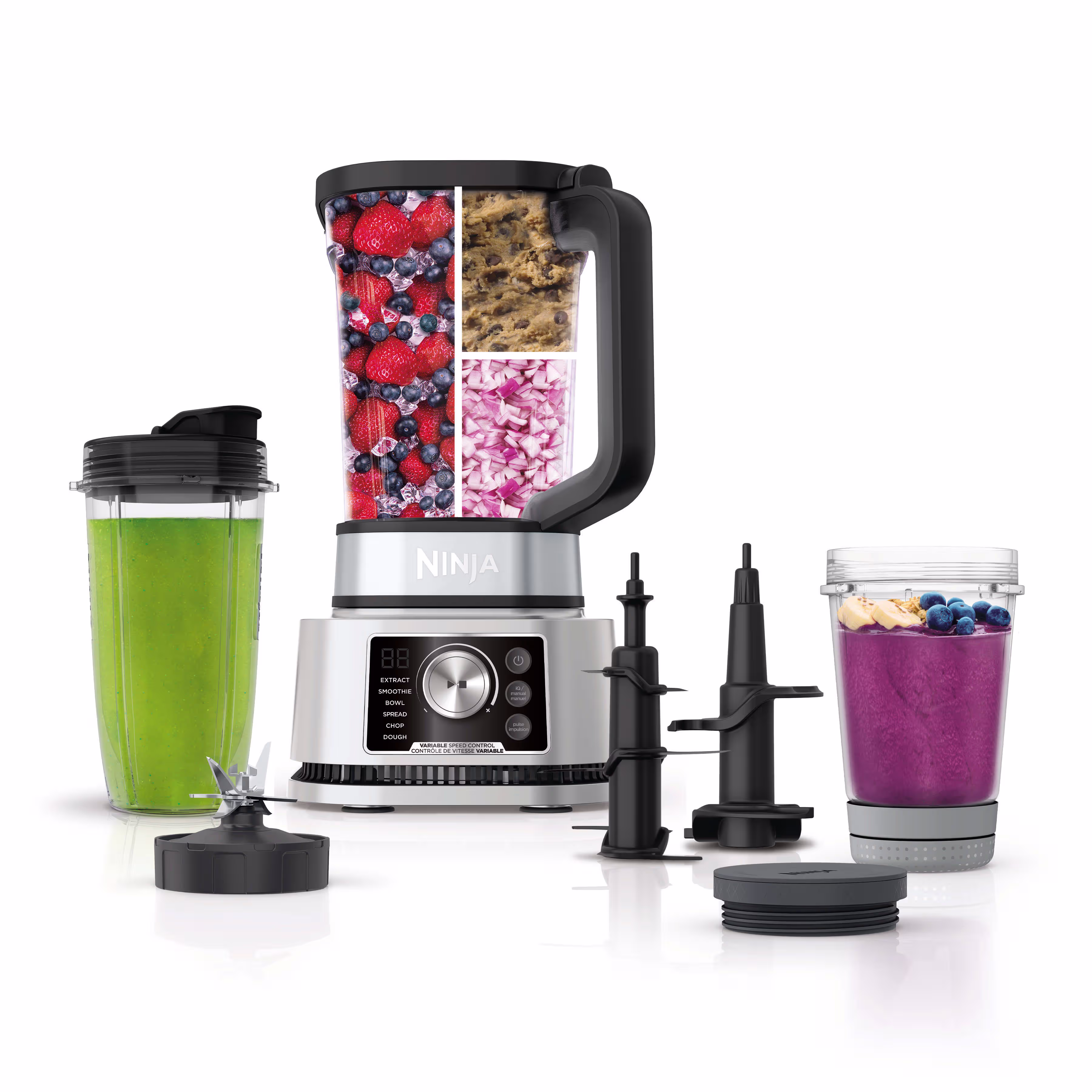 Ninja Foodi Power Blender & Processor System with Smoothie Bowl Maker and Nutrient Extractor*