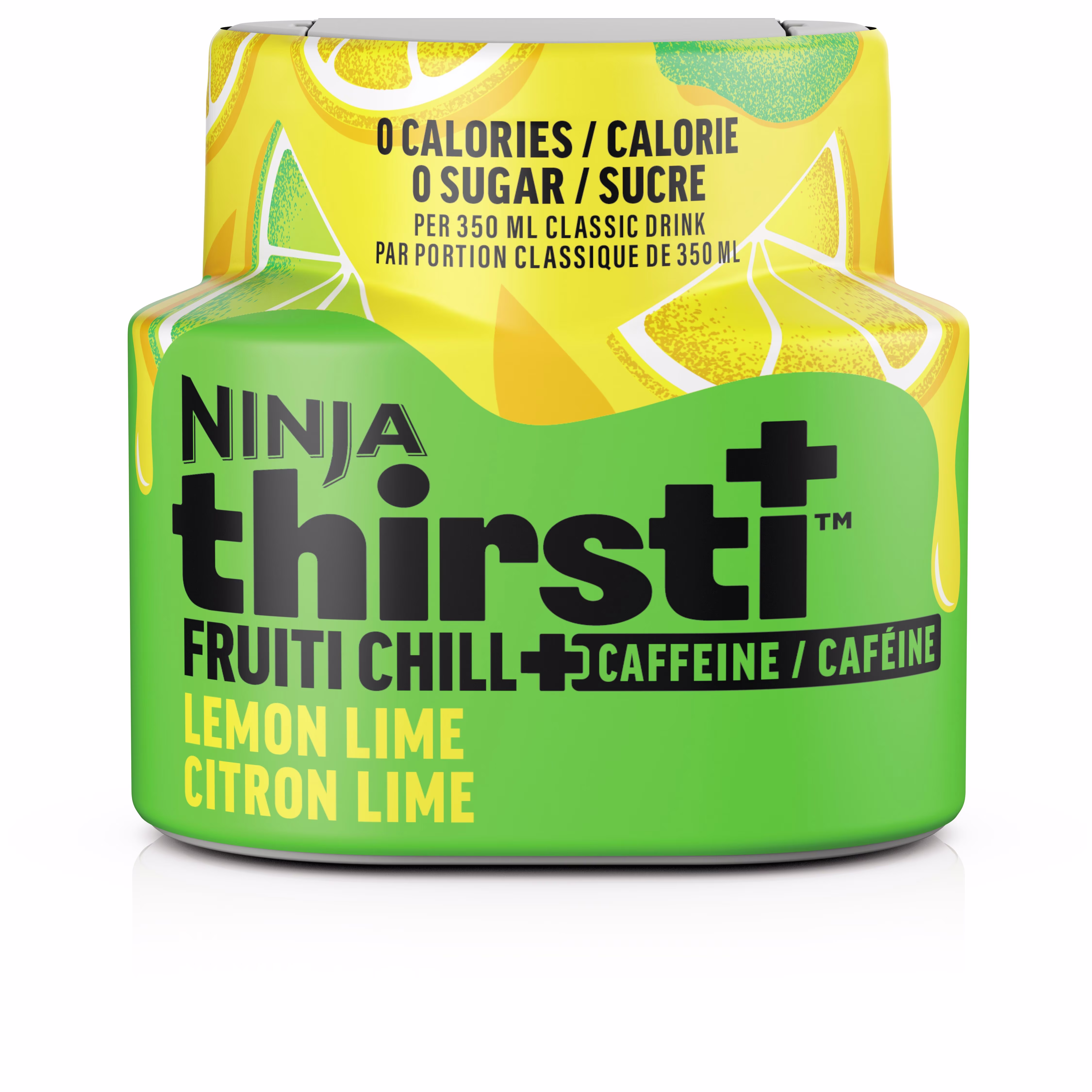 Ninja Thirsti FRUITI CHILL + CAFFEINE Lemon Lime Flavored Water Drops — Catalog Product