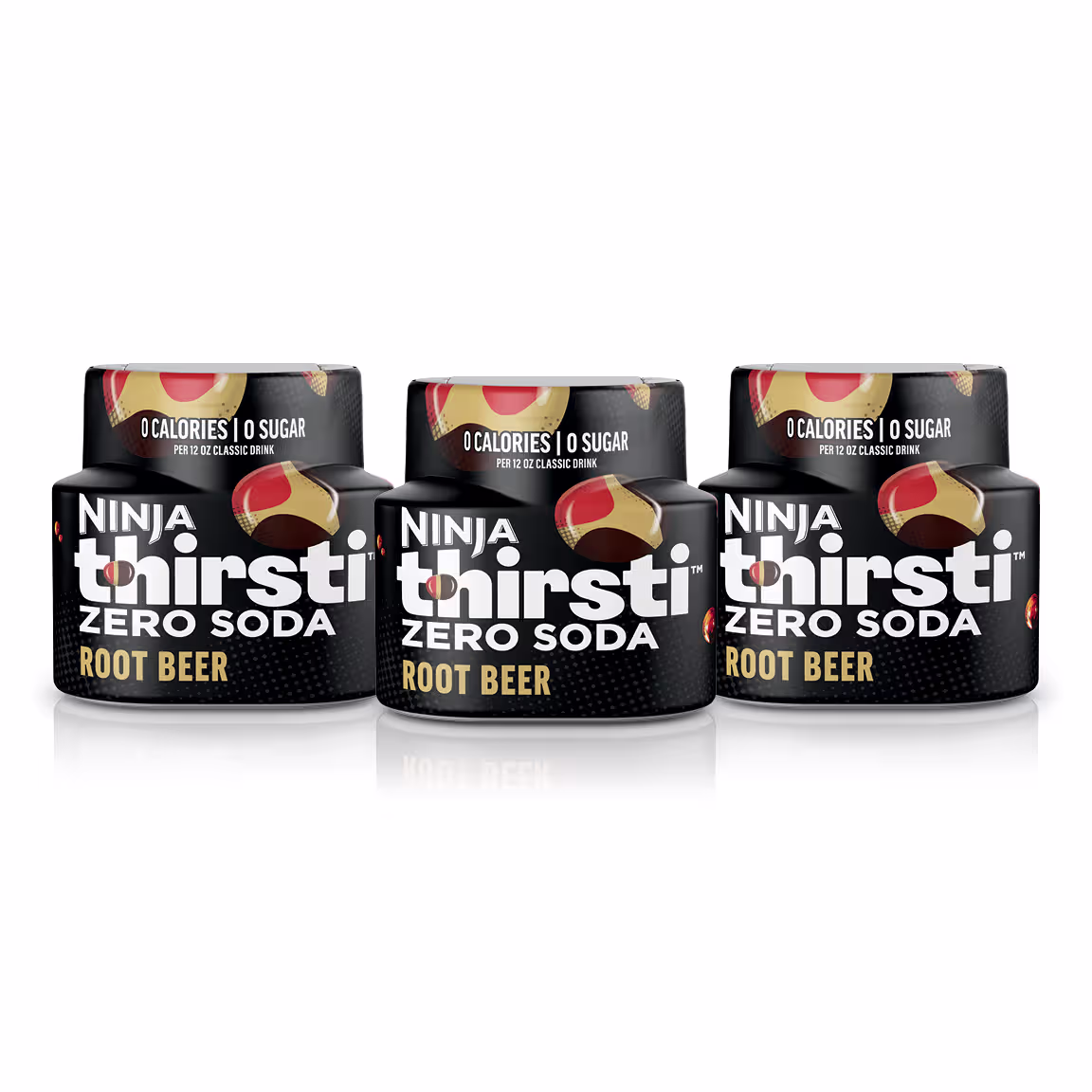 Ninja Thirsti ZERO SODA Root Beer Flavored Water Drops, 3 Pack — Catalog Product
