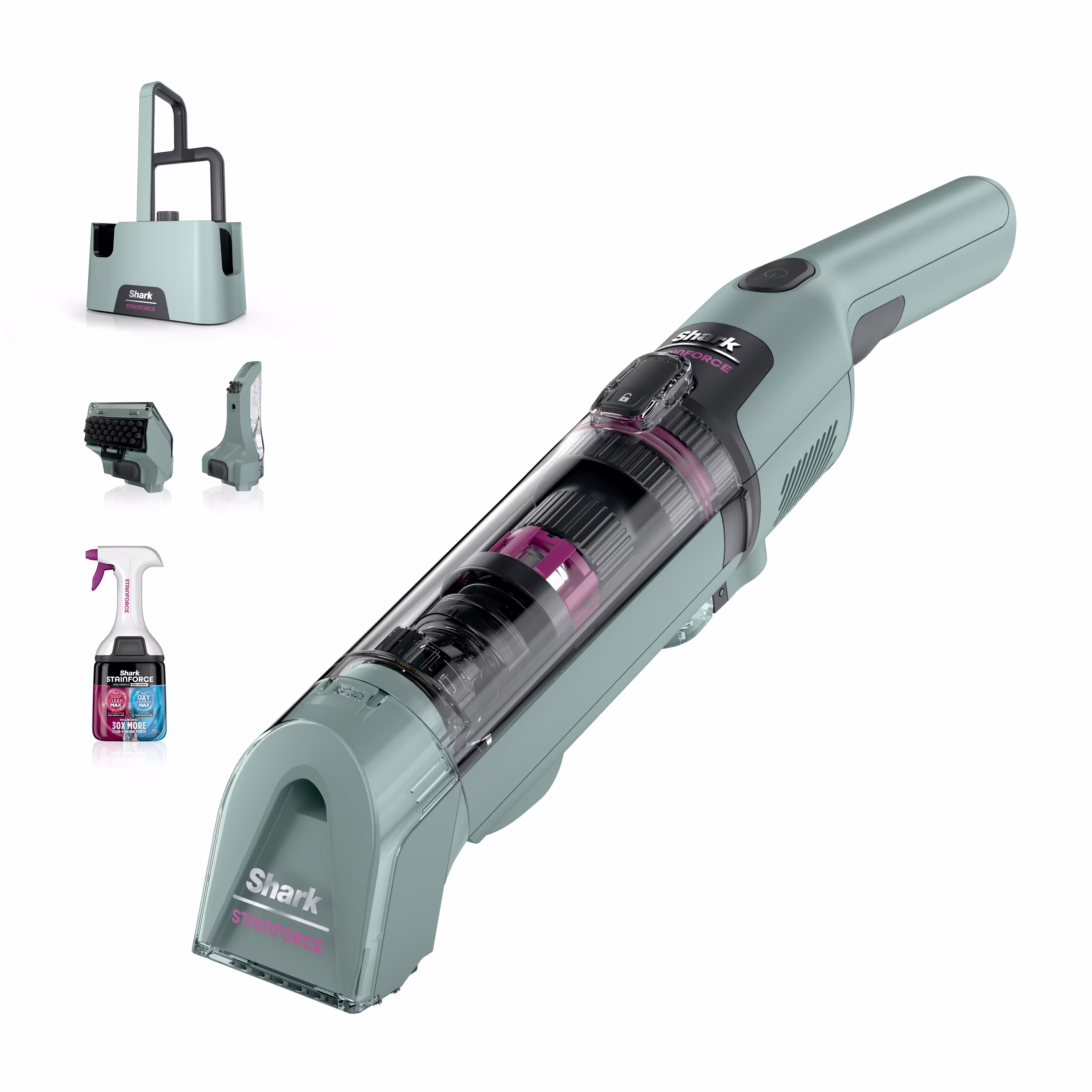 Shark StainForce Portable Spot & Stain Cleaner — Set