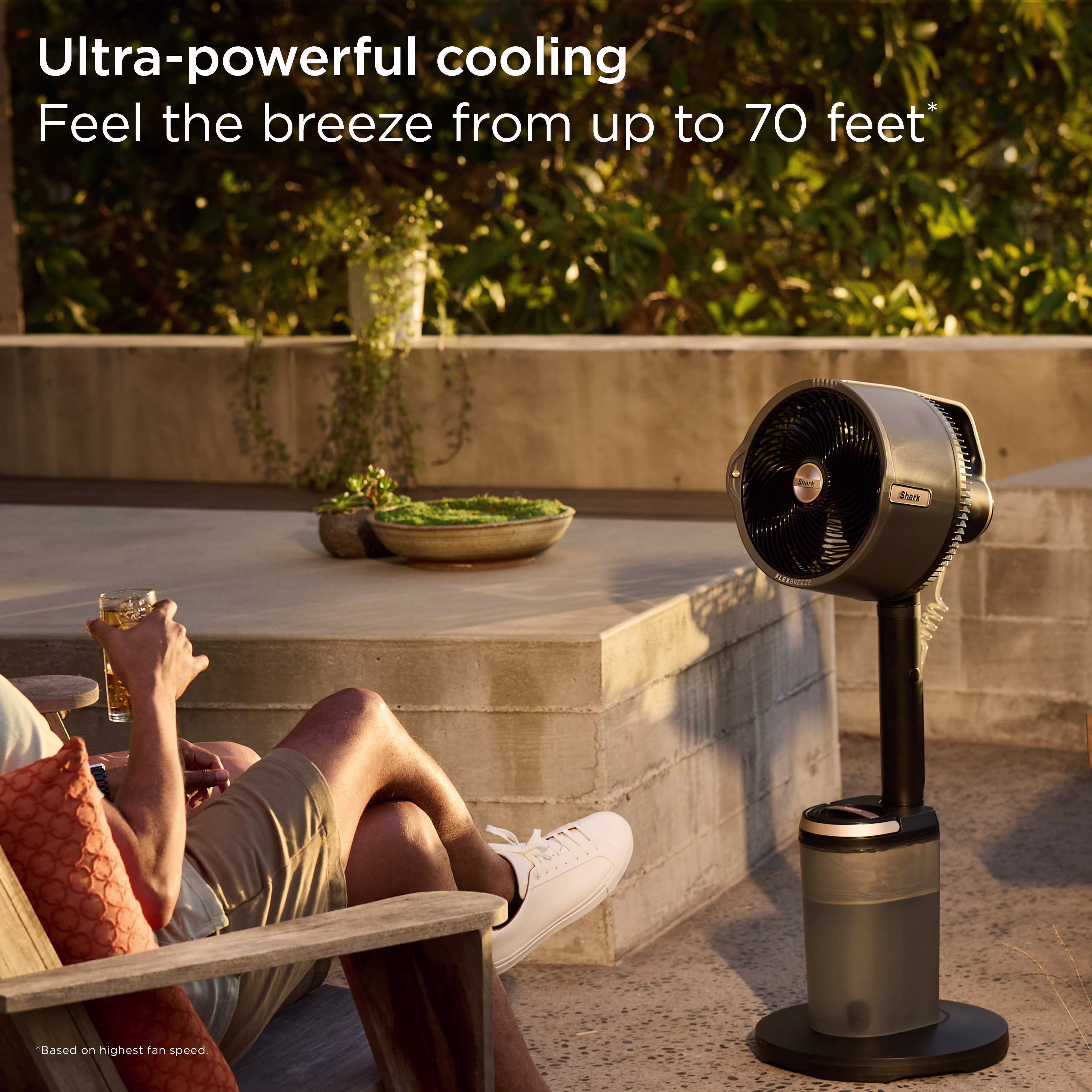 Shark FlexBreeze Pro Mist Fan - Image 2